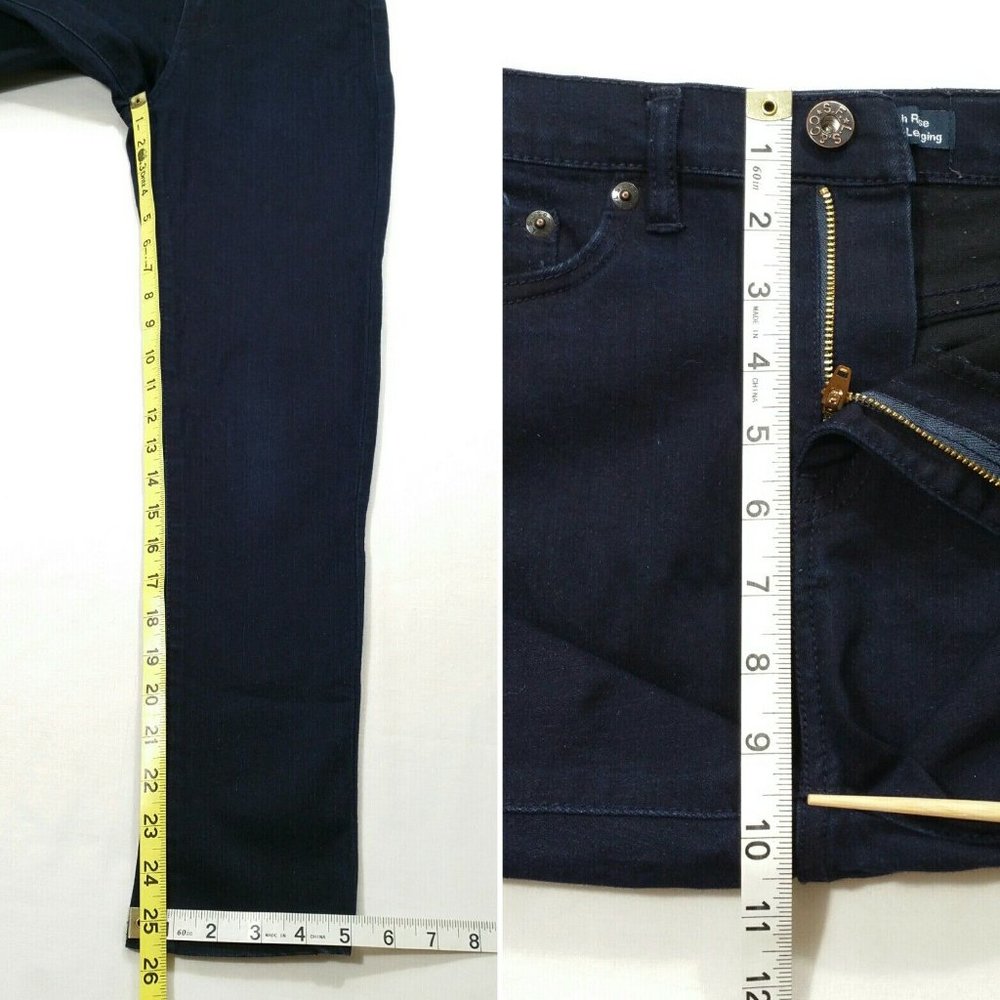 LEVI'S Girls High Rise Denim Legging Jeans 2976E1M - Picture 6 of 8